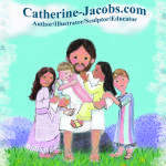 Jesus Loves Little Children- Digital painting- Photoshop.